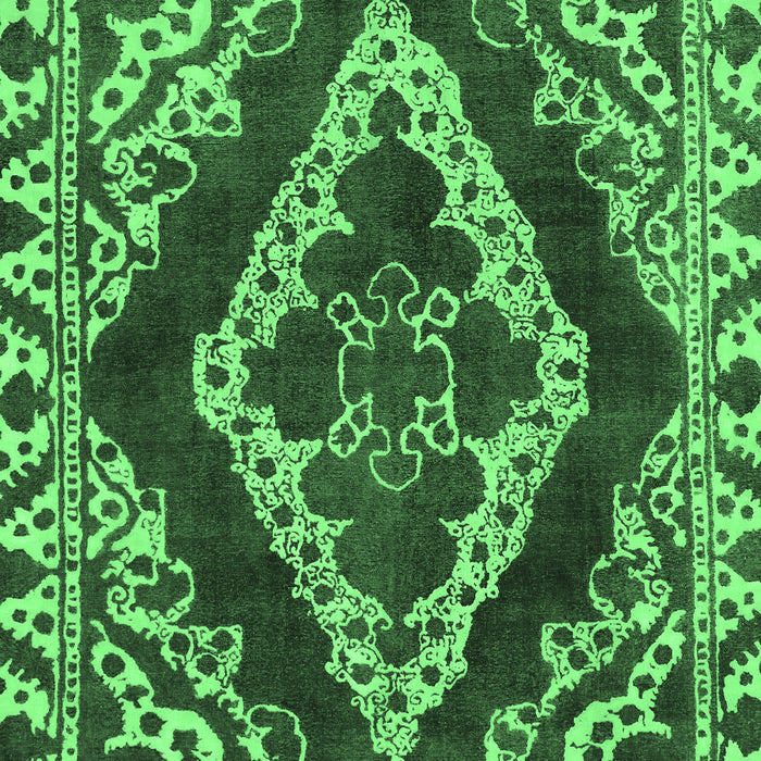 Machine Washable Abstract Emerald Green Modern Area Rugs, wshabs1280emgrn