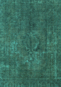 Abstract Turquoise Modern Rug, abs1281turq