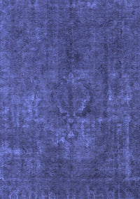 Abstract Blue Modern Rug, abs1281blu