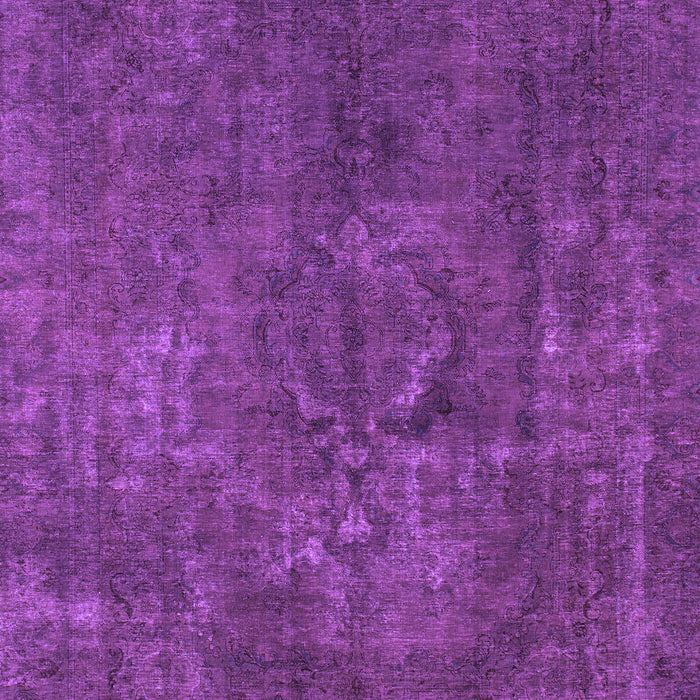 Abstract Purple Modern Rug, abs1281pur