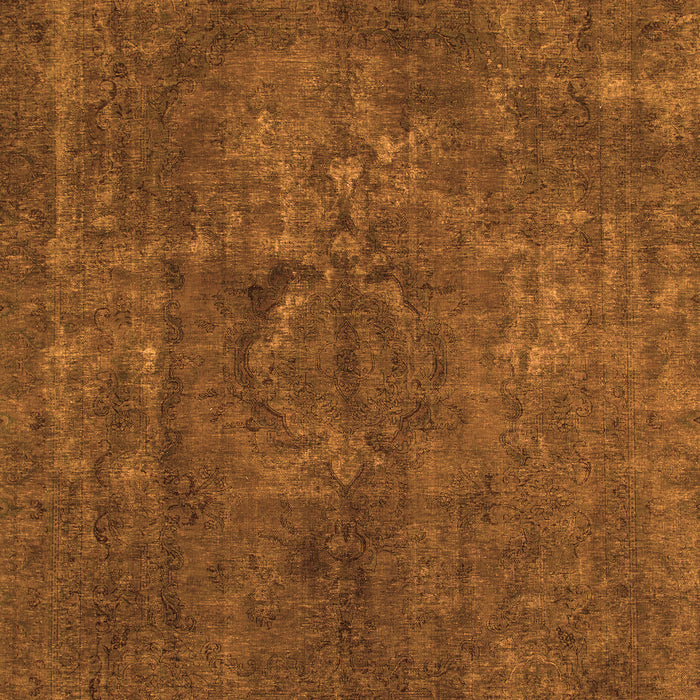 Abstract Orange Modern Rug, abs1281org