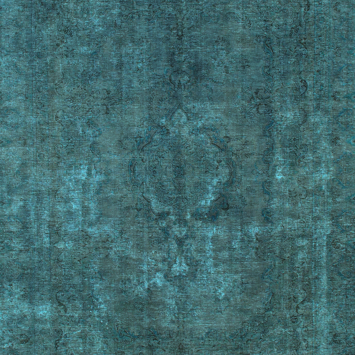 Abstract Light Blue Modern Rug, abs1281lblu