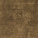 Square Abstract Brown Modern Rug, abs1281brn