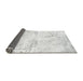 Sideview of Abstract Gray Modern Rug, abs1282gry