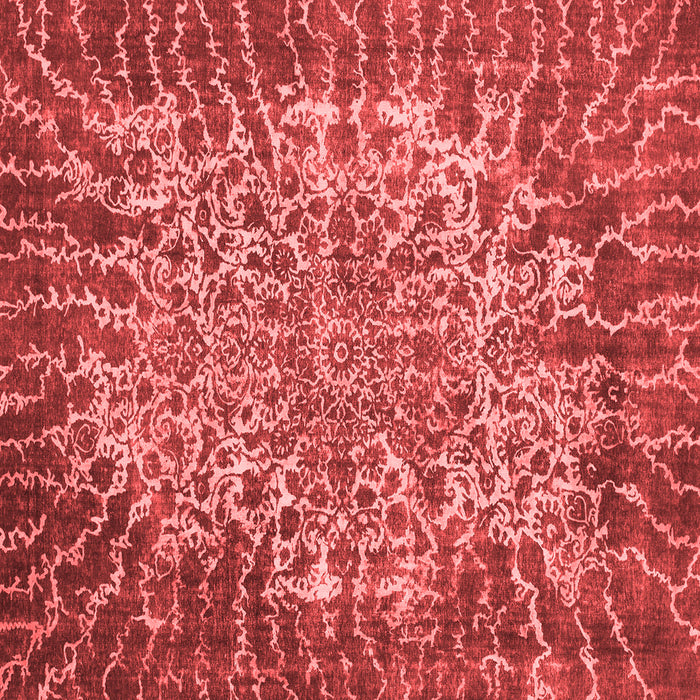 Machine Washable Abstract Red Modern Rug, wshabs1283red