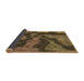 Sideview of Abstract Brown Modern Rug, abs1284brn