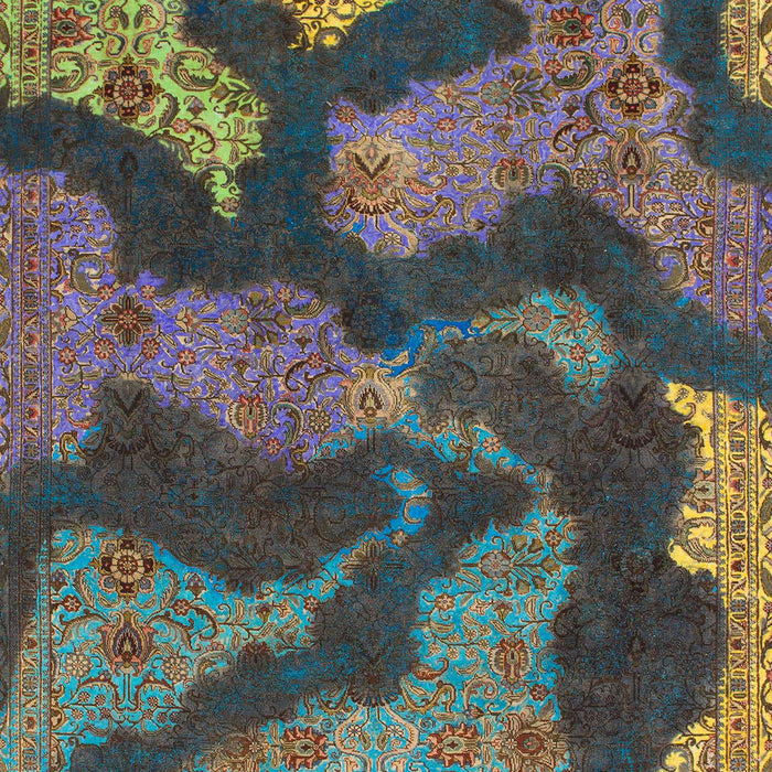 Abstract Charcoal Gray Modern Rug, abs1284