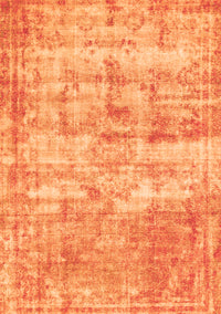 Abstract Orange Modern Rug, abs1285org