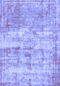 Abstract Blue Modern Rug, abs1285blu