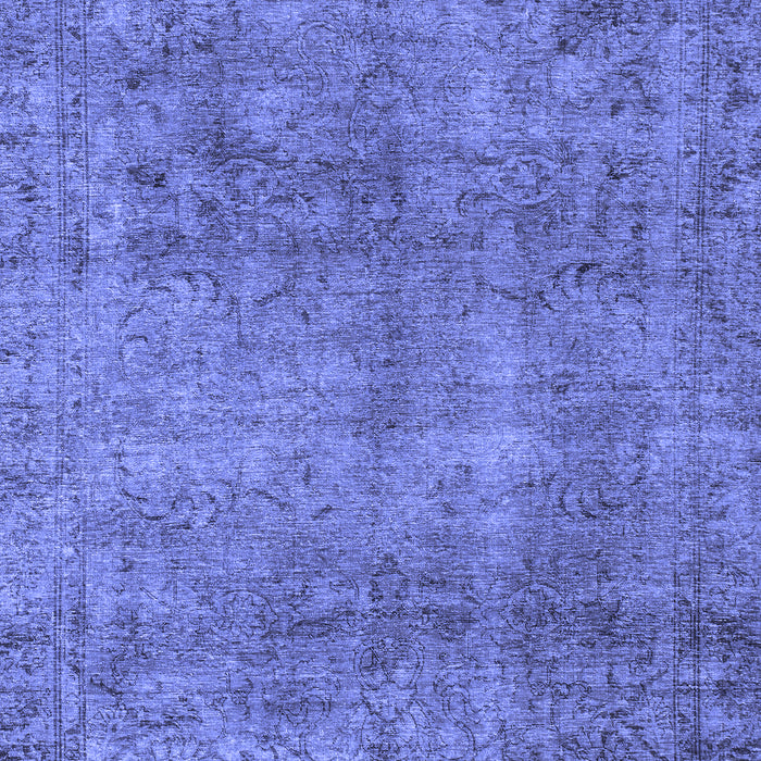 Abstract Blue Modern Rug, abs1286blu