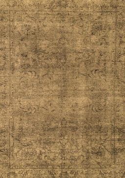 Abstract Brown Modern Rug, abs1286brn