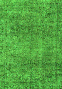 Abstract Green Modern Rug, abs1286grn