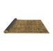 Sideview of Abstract Brown Modern Rug, abs1286brn