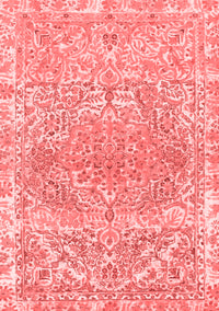 Abstract Red Modern Rug, abs1287red