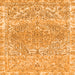 Square Abstract Orange Modern Rug, abs1287org