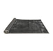 Sideview of Abstract Gray Modern Rug, abs1288gry