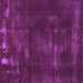 Square Abstract Purple Modern Rug, abs1288pur