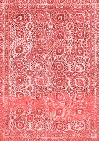 Abstract Red Modern Rug, abs1289red