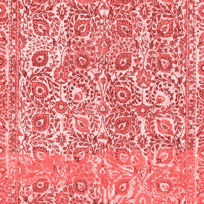 Machine Washable Abstract Red Modern Rug, wshabs1289red