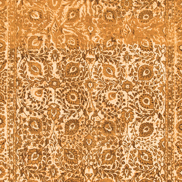 Machine Washable Abstract Orange Modern Area Rugs, wshabs1289org