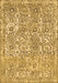 Machine Washable Abstract Brown Modern Rug, wshabs1289brn