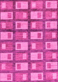 Abstract Pink Modern Rug, abs128pnk