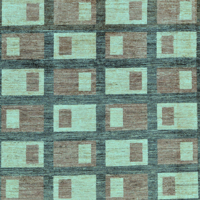 Abstract Light Blue Modern Rug, abs128lblu