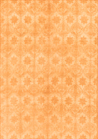 Abstract Orange Modern Rug, abs1290org