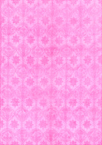 Abstract Pink Modern Rug, abs1290pnk