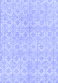 Abstract Blue Modern Rug, abs1290blu