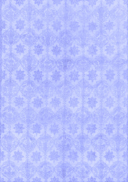 Abstract Blue Modern Rug, abs1290blu