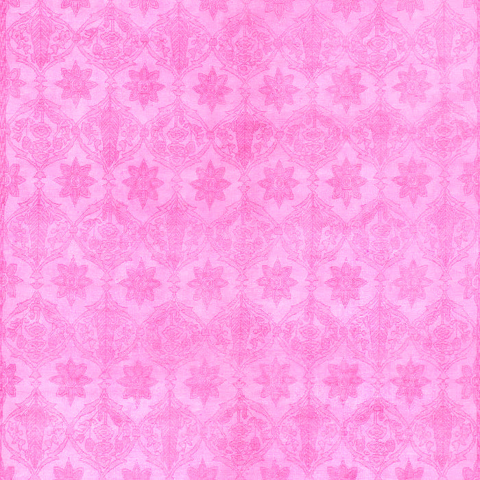 Machine Washable Abstract Pink Modern Rug, wshabs1290pnk