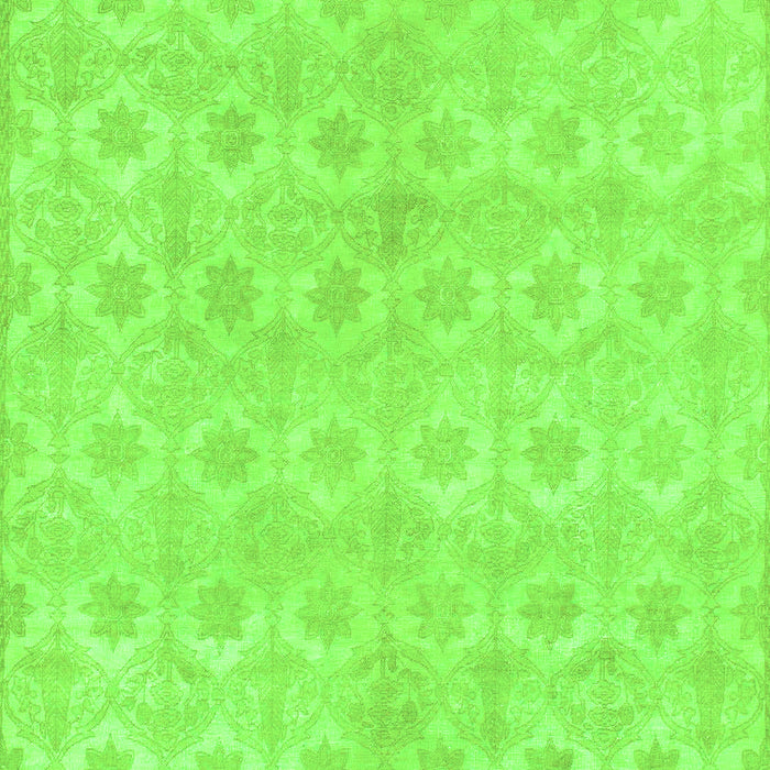 Machine Washable Abstract Green Modern Area Rugs, wshabs1290grn