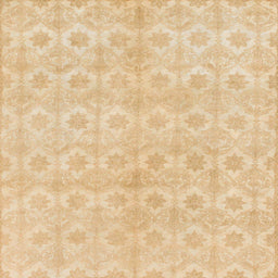 Square Abstract Yellow Modern Rug, abs1290