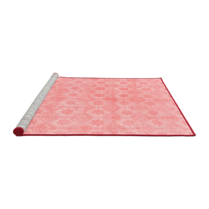 Modern Red Washable Rugs