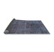 Sideview of Abstract Light Blue Modern Rug, abs1291lblu