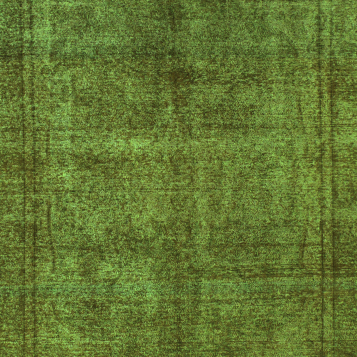 Machine Washable Abstract Green Modern Area Rugs, wshabs1291grn