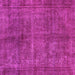 Square Abstract Pink Modern Rug, abs1291pnk