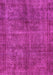 Machine Washable Abstract Pink Modern Rug, wshabs1291pnk