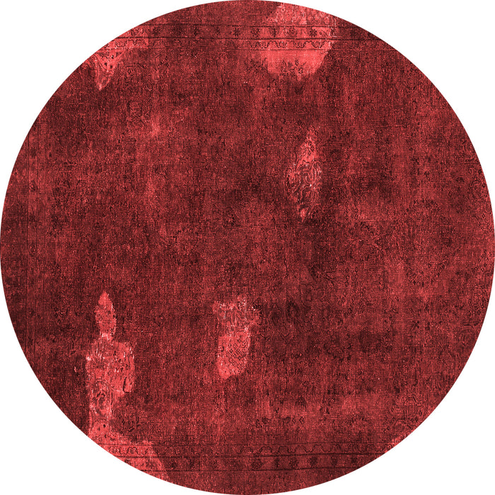 Abstract Red Modern Rug, abs1292red