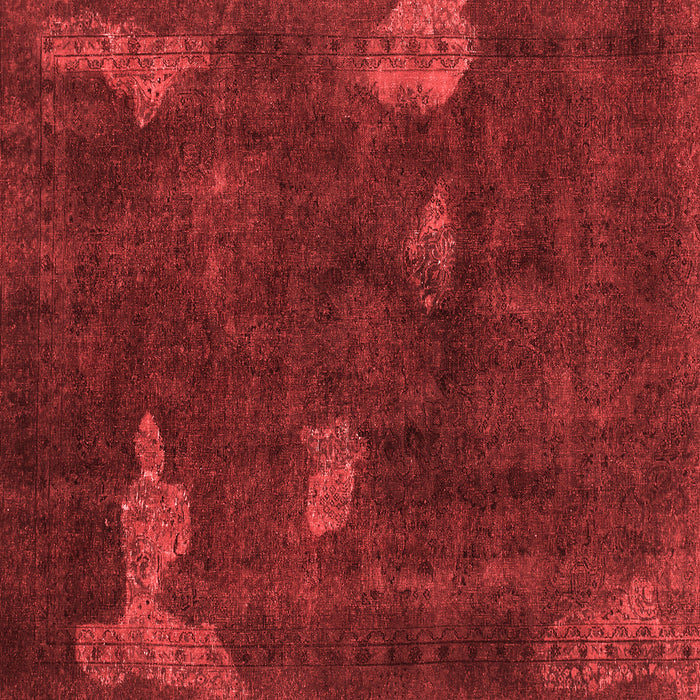 Abstract Red Modern Rug, abs1292red