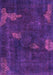 Abstract Purple Modern Rug, abs1292pur