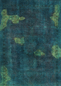 Abstract Turquoise Modern Rug, abs1292turq