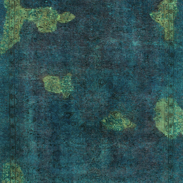 Abstract Turquoise Modern Rug, abs1292turq