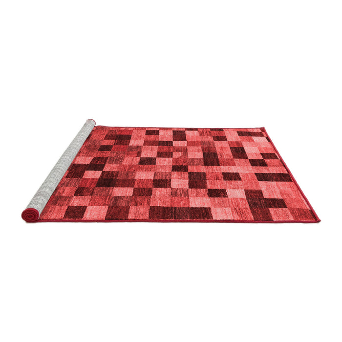 Modern Red Washable Rugs