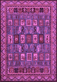 Abstract Purple Modern Rug, abs1295pur