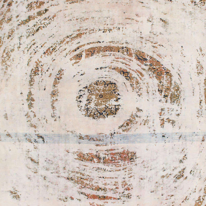 Machine Washable Abstract Tan Brown Rug, wshabs1296