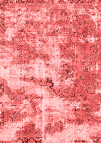 Abstract Red Modern Rug, abs1297red