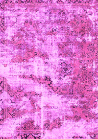 Abstract Pink Modern Rug, abs1297pnk