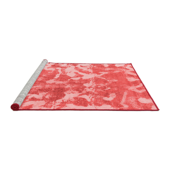 Modern Red Washable Rugs